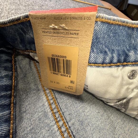 Levi's 501 Curve Women's Straight Leg Jeans Size 32X30 #1237 - Picture 6 of 9